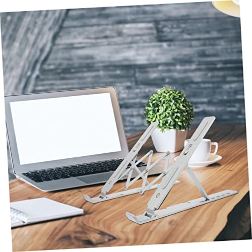 LIFKOME 2 Conjuntos De Suporte De Computador Dobrável Para Laptop Suporte Dobrável Para PC Suporte P