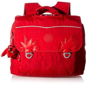 Kipling Iniko Bagage pour enfant Unisexe, Couleur cerise. (Rouge) – KI705569I