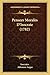 Pensees Morales D'Isocrate (1782) (French Edition)