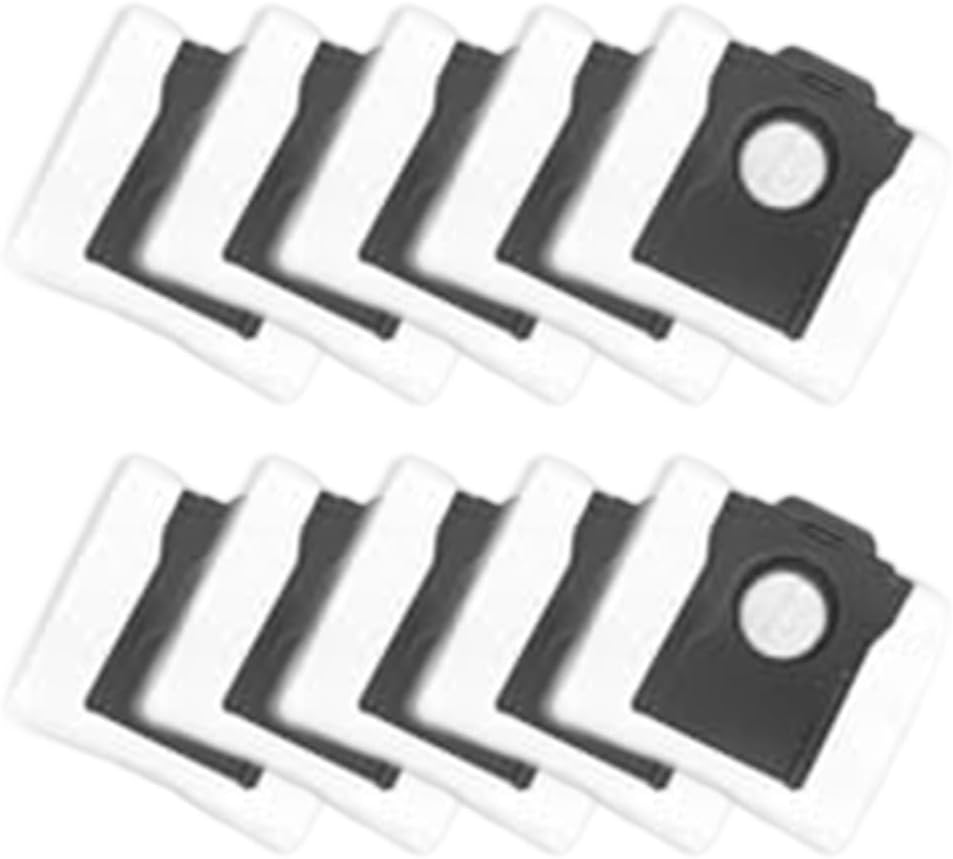 Dust Bags For X30/X40/X50 For Ultra Complete for L10s/L10s Plus/L30s/L30 Pro/L40/D10 Plus Gen 2 For Trouver For Mova S10Plus/S20/E30/P10 Pro/V50/P50 Pro Vacuum Cleaners Accessories(10 Pack)