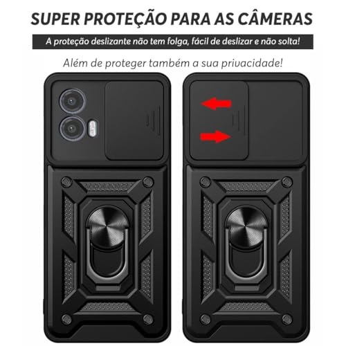 Capa Capinha Case Compatível com Motorola Moto G34 - Protetora Resistente Durável Anti Impacto Queda