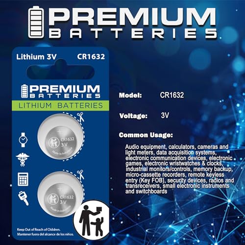 Pilas CR1632 Litio 3V Paquete de 6 Unidades miniatura 4