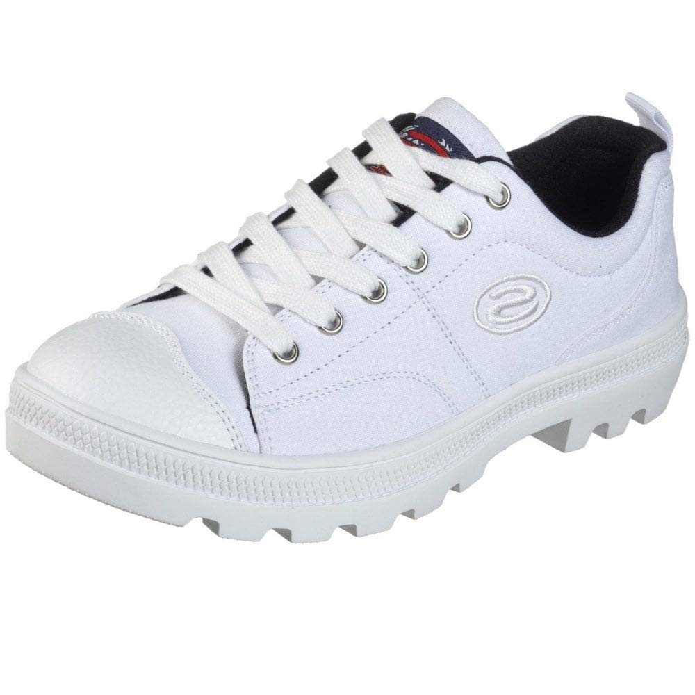 Skechers Women's Roadies-True Roots Sneaker, White, 5 UK