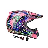 motocross kit combos ▲ INTERIOR: Stark gepolsterter, atmungsaktiv und sehr komfortable Innenraum, gut Allzweck Produkt belüftet für überall Sie im Sommer oder im Winter fahren.