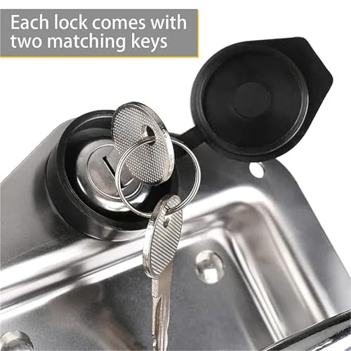 Serrure de remorque pliable contre les vibrations de boîte à outils - 7