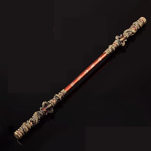 Bastón Wukong de aro dorado de Black Myth Wukong, bastón del Rey Mono de 35 cm, colección de juegos…