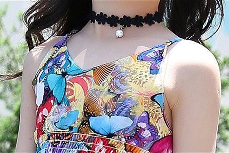 Bohemian Style Kid Girl Summer Chiffon Beach Skirt Pants Jumpsuit Floral Dress,Multicolor,7-8 Years #TOP4