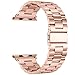 Valuebuybuy Stainless Steel Metal Clasp Buckle Wrist Strap Apple Watch - Rose Gold/38mm