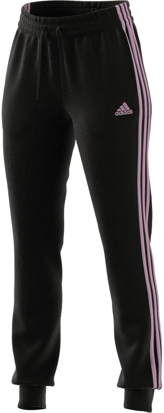 adidas Women's Plus Size Essentials Fleece Tapered Cuff Pants