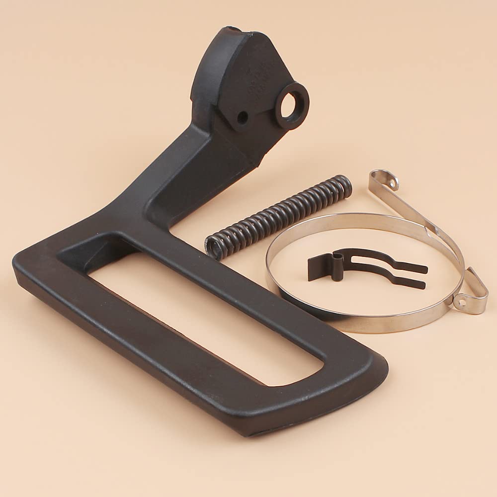 Kit de Resorte Banda Nivel protección manija Delantera Freno Cadena, Compatible con motosierras 61, 262, 266, 268 y 272. Piezas Repuesto for Motosierras