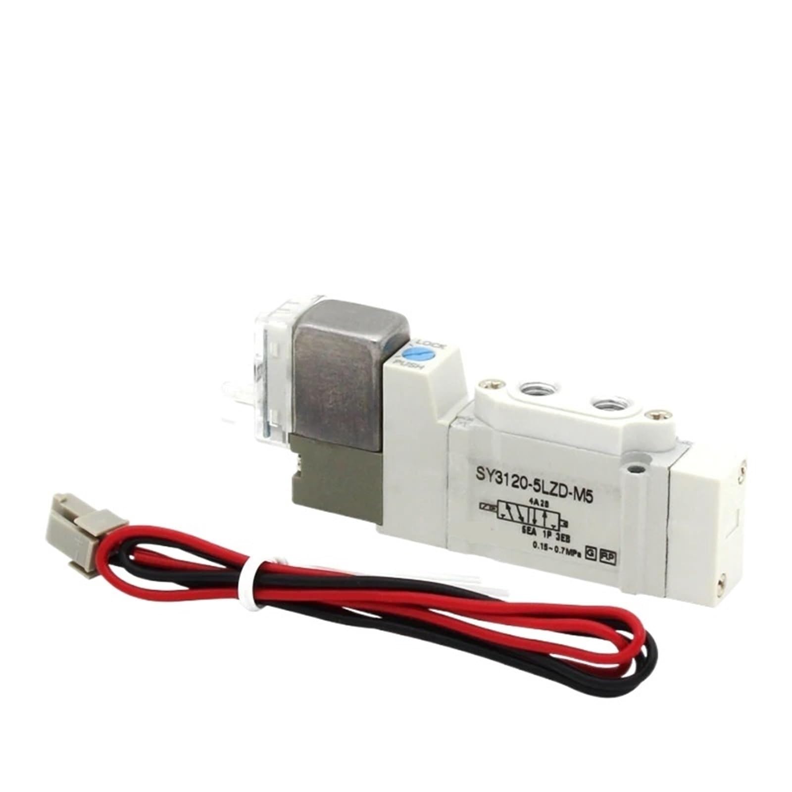 Électrovanne SY7120-6LZD-02 pour stopper les fuites d'air et pannes d'automatisation