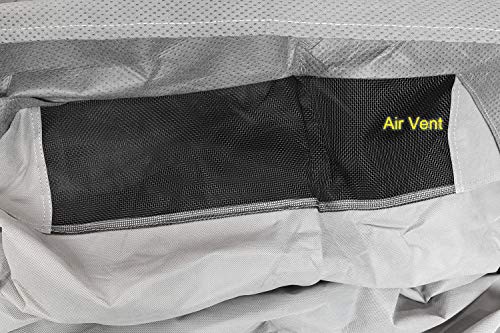 Gearflag Pop-Up Folding Camper Cover Reinforced Windproof Side-Straps Fits 8'-10', Anti-Uv Water-Resistance Triple Layers Heavy Duty For Trailer Rv Motorhome (Fits 8' - 10') #TOP3