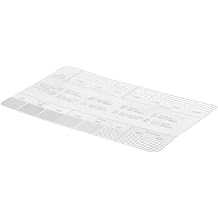 HEMOTON Espresso Ground Measuring Tool Ruler for Coffee Powders Size Identificati