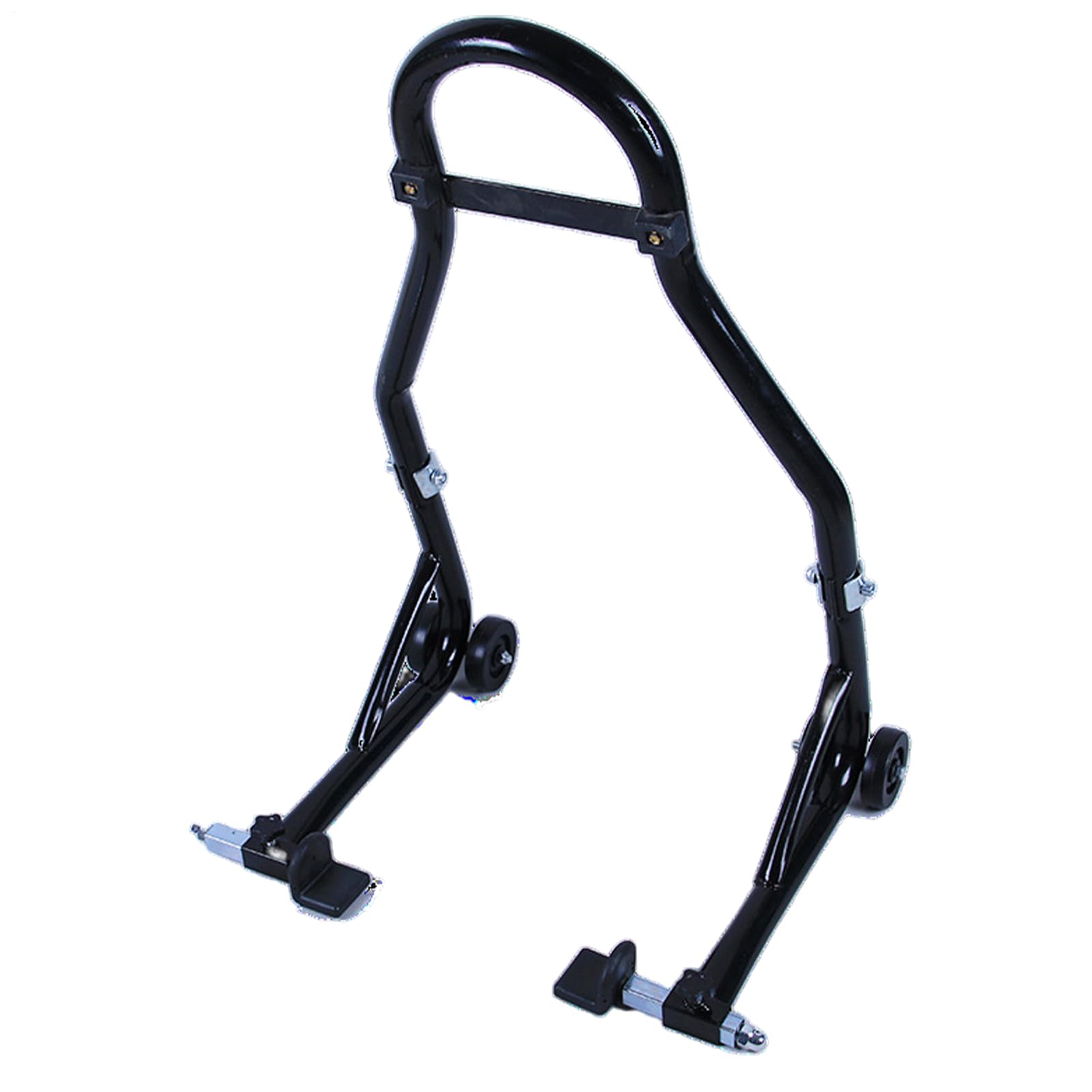 Caballete Trasero Motocicleta Elevador de Motocicleta Doble Rueda | Calzo para Rueda Delantera de Moto Soporte Rueda Moto Principiante Reparacion Mantenimiento Limpieza Cadena