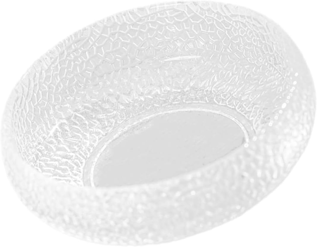 Housoutil Glass Brush Washing Bowl Chinese Calligraphy Ink Cleaner Writing Brush Cleaning Tray Water Writing Calligraphy Accessory Glass Ink Dish Multipurpose Stationery Supply