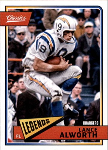 2018 Classics Football #180 Lance Alworth San Diego Chargers Legend Panini NFL Card