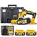 Price comparison product image DEWALT DCP580N 18V Brushless 82mm Planer with 2 x 5.0Ah Batteries & Charger in Case