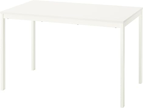 A l r yemek masas , beyaz, 4-6 ki ilik, 120/180x74 cm