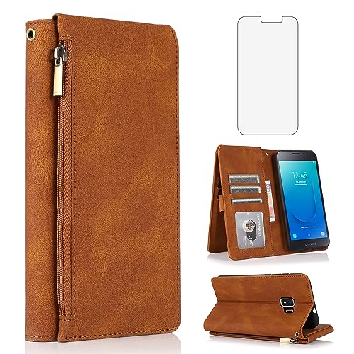 Housse Samsung J2 Dash zippée pour voyager l'esprit léger avec vos cartes bancaires