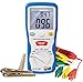 PeakTech P 2700 2700 - Digitales Erdungsmessgerät mit beleuchtetem Dual LCD-Display & 2 Erdungsstäben, Bodenwiderstand, Messung,AC/DC,TÜV/GS,Data-Hold, Autom. Nullstellung - CAT III 1000 V