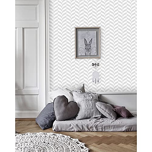 Papier peint meuble et mur géométrique xxl pour chambre - 2