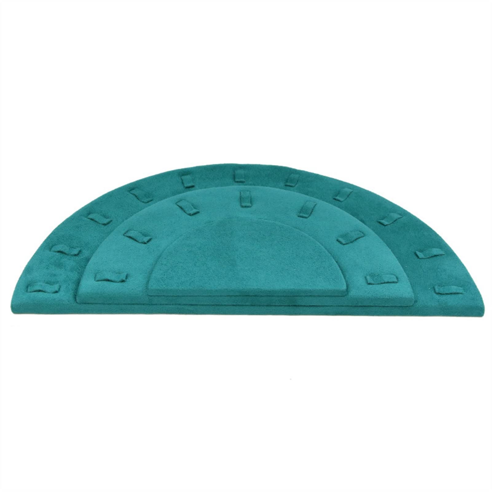 GAROEN Jewelry Display Stand Jewelry Display Stand,Vintage Jewelry Stand Green flannelette Ring Neckalce Jewelry display props Jewelry rack Mall Je