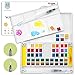 Price comparison product image Ezigoo Watercolour Paint Set for Artists, Students or Hobbyists - Watercolour Paint Box 48 Colour Pans