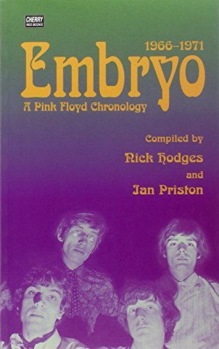 Image of Embryo: A Pink Floyd Chronology 1966-1971 by Nick Hodges (2000-03-01)