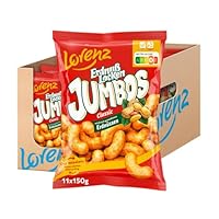 LORENZ | ErdnußLocken Jumbos | 11 x 150 g | vegan
