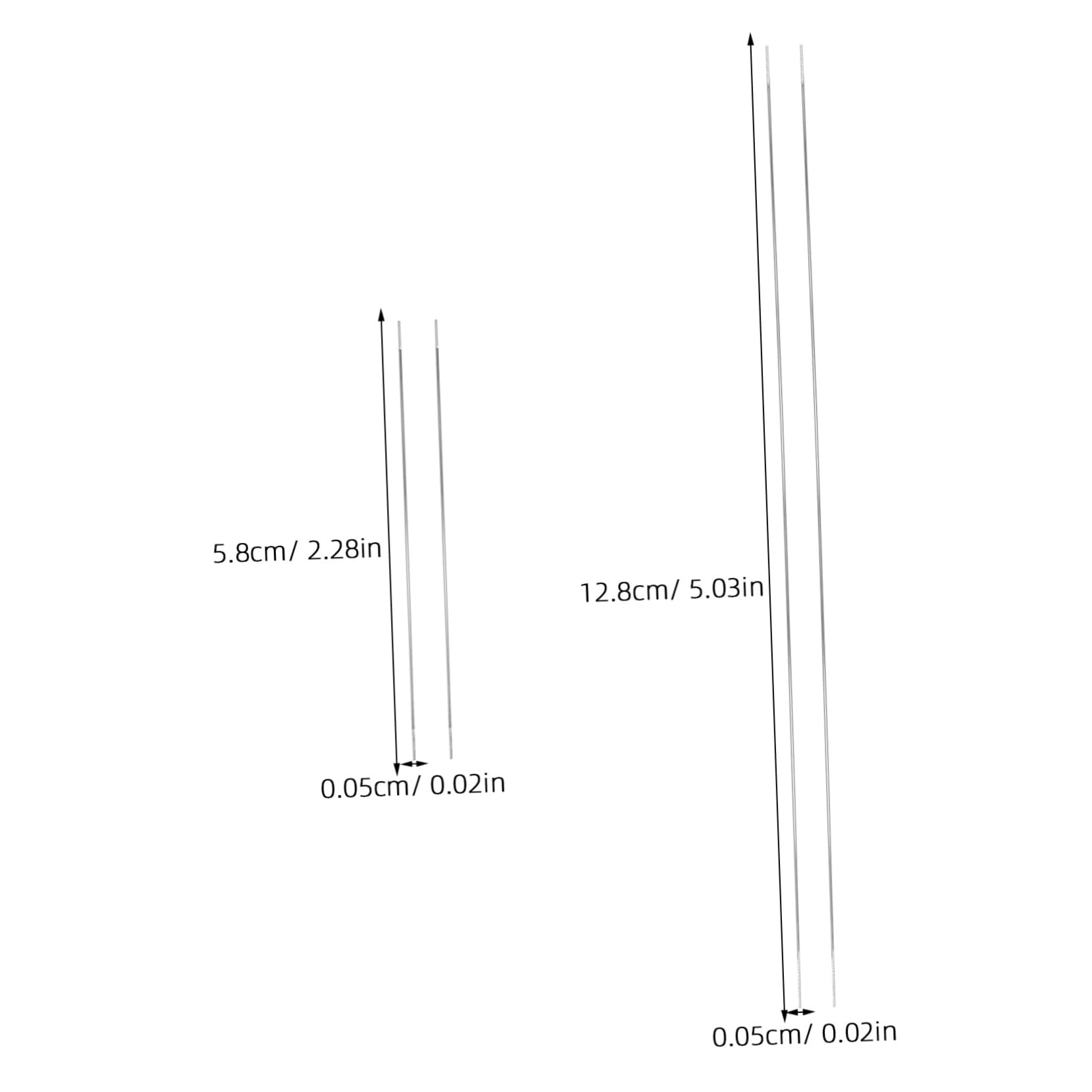 Housoutil 11pcs Bead Kits for Bracelet Making Large Beading Needle Set Jewelry Needle for Beads DIY Supplies