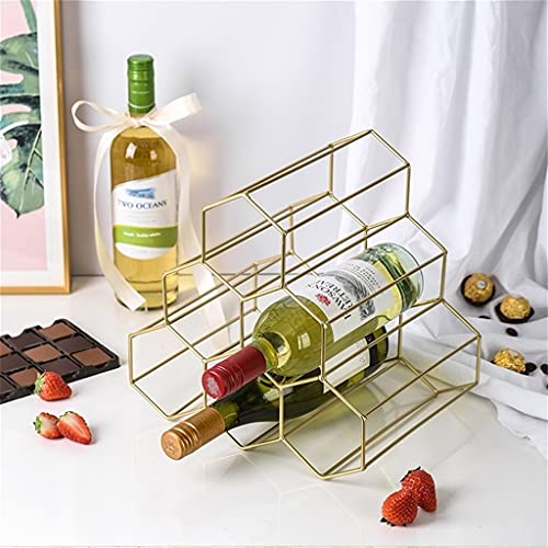 Soporte para botellas de vino YYDS para mesa 6 botellas miniatura 3