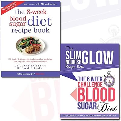 Blood Sugar Diet Recipe Book Collection 8-Week and 6 Week Challenge 2 Books Bundle