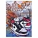Air Jordan 1 plakat "Black toe" (50 x 70 cm) * nieoprawiony