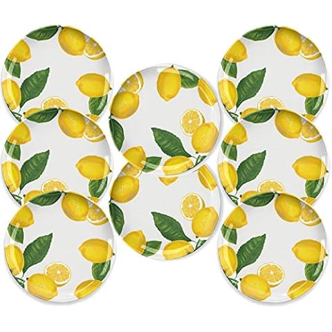 Auntie Morags Lemon Fresh Dinner Plates Set Cover