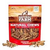 Natural Farm Nail-Free Chicken Feet for Dogs (20 Count), Single Ingredient Crunchy Dog Treats, High Protein, Low Calorie, Natural Joint & Dental Support, Great for Small, Medium, Large Breeds