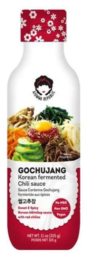 Ajumma Republic Korean Fermented Chili Sauce, 11 Ounce