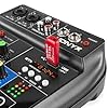 VONYX VMM100 3-Channel PA Mixer with Bluetooth & USB - Compact Audio Mixing Desk, 2-Band EQ, Phantom Power, Built-in Delay FX, Ideal Music Mixer for Studio, Karaoke, Live Events, Small PA Mixers #2