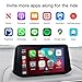 LEXXSON Carplay Adapter Compatible with Mazda 2/3/6/CX3/CX5/CX9/MX5 2014-2021 Year, Fit for Carplay & Android Auto, TK78-66-9U0C OEM Hub Retrofit Kit for Mazda Connect System