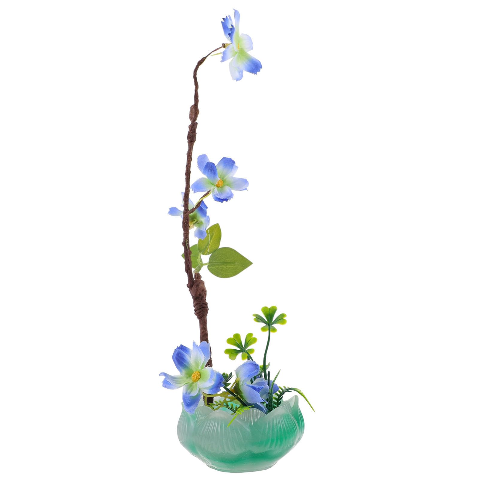 Flores artificiales estables de plástico y tela para sushi y sashimi