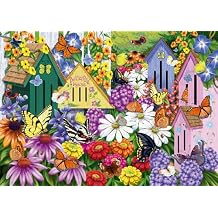 Wonder Forge Garden Neighbors 1000 Piece Jigsaw Puzzle for Adults | Unique, Perfectly-Fitting Pieces | Fun, Vibrant Imagery |