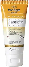 Protetor Solar Clareador Facial Melasma Antioxidante Fps60 BIOAGE