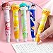 2PC - Creative Cartoon Cute Press Eraser for Students, Clean, Traceless, and Low Scrap Eraser-Little Dinosaur