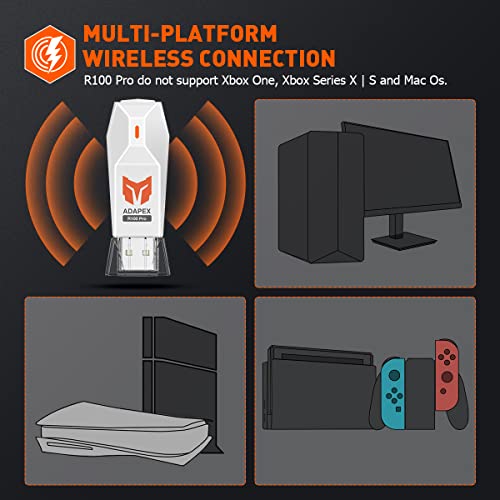 Controller Adapters, Bigbig Won Wireless Controller Adapter For Xbox Series X|S Controller/Xbox One X|S Controller/Elite Series 2/Ps5/Ps4/Switch Controller Playing On Ps4/Switch/Windows 11&10 Pc (1Pc) #TOP2