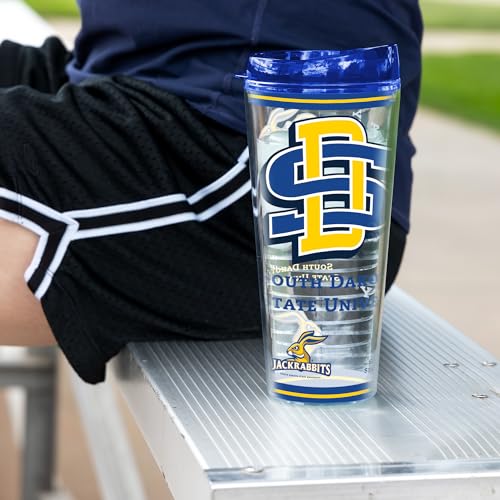 Image of Rico Industries NCAA College Double Wall Mayhem 16oz Or 20oz Tritan Tumbler W Lid