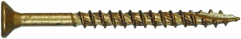 Power Pro Premium Exterior Wood Screws, #8 x 1-3/4"Inch All-Purpose Deck Screws for Outdoor Projects, T-25 Star Bit Included, Bronze, 4000 Pieces | 967731