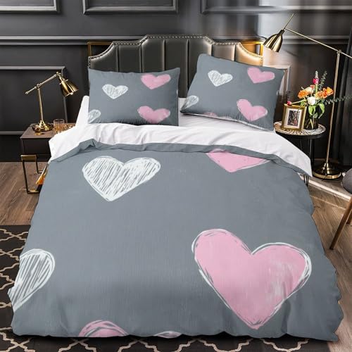 Housse de couette squelettes Halloween imprimé 3D fermeture éclair King - 2