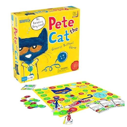 Briarpatch | Pete the Cat Groovy Buttons Game, Ages 3+