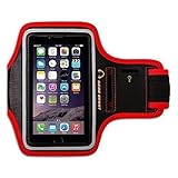 Gear Beast Sport Gym Running Armband with Key Holder and Reflective Safety Band for iPhone 6s, 6, Galaxy S7, S6, S6 Edge, S5, Motorola Moto G, Moto E, Moto X, Droid Maxx, Droid Turbo, Other
