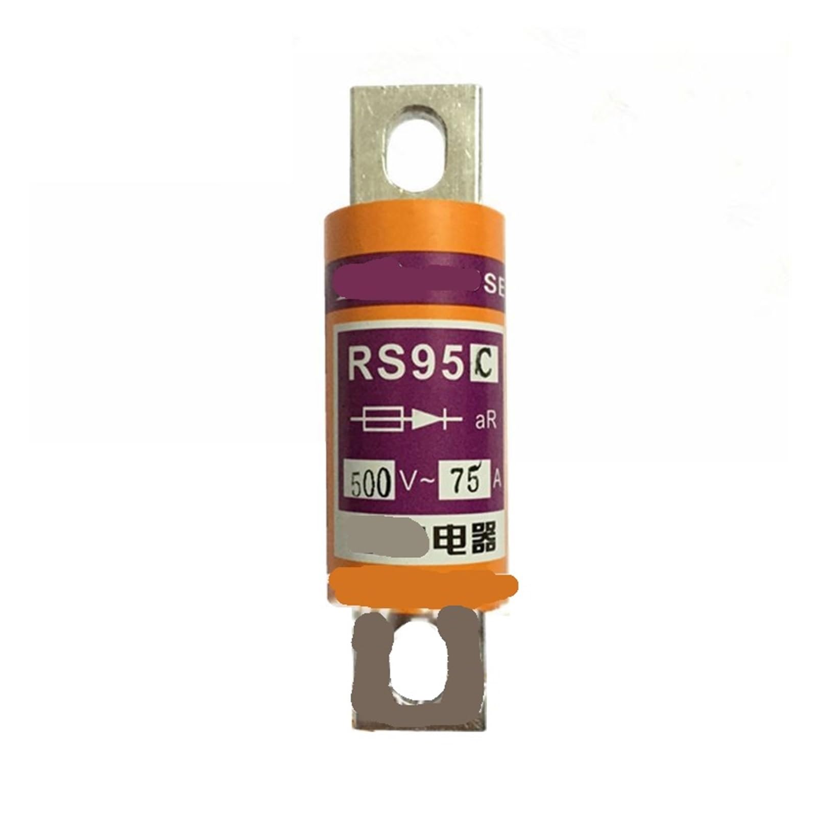 Fusible RS95C 500V 200A haute durabilité pour armoire électrique