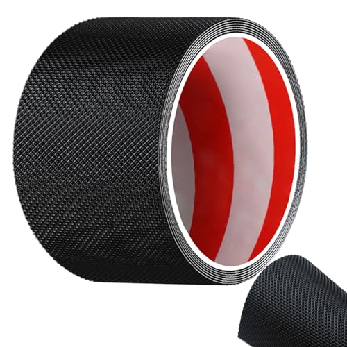 Pegatinas antideslizantes para suelas, 100 x 10 cm, banda de agarre de goma autoadhesiva, tira de seguridad multiancha, juego de protección antideslizante para zapatos de exterior, trabajo y ocio